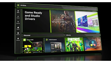 Disponibile la nuova app NVIDIA che manda (finalmente) in pensione la vecchia GeForce Experience