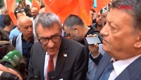 Ddl Sicurezza, Landini e Bombardieri: Non accettiamo logica autoritaria, il governo lo cambi