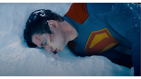 Superman, che ti succede? L'Uomo d'Acciaio è sconfitto e sanguinante nel primo trailer del film