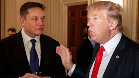 Tesla, crolla la reputazione del marchio per la vicinanza di Musk a Donald Trump