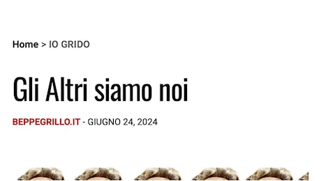 M5S, il nuovo affondo di Grillo: «C'è chi tiene famiglia e chi ha vinto la lotteria delle elezioni»