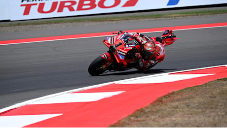 GP Giappone, Bagnaia inizia bene: precede Martin nelle Libere1