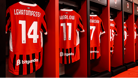 Perché il Milan stasera gioca con le maglie di Lekatompessy e Zolotarchuk