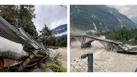 Maltempo Svizzera, drammatica alluvione in Canton Ticino: 2 morti e un disperso | FOTO