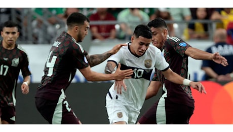 Coppa America, Messico beffato: Ecuador ai quarti