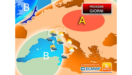 Meteo: Prossimi Giorni, l'Anticiclone non resiste, tornerà a piovere, anche nelle aree alluvionate