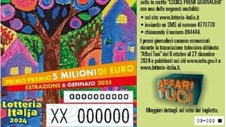 Lotteria Italia: record di vendite fra i molisani, che sperano in un colpo di fortuna