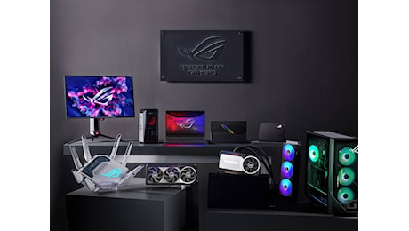 Ces 2025, Asus RoG lancia la sfida al mondo del gaming Pc con tante novità