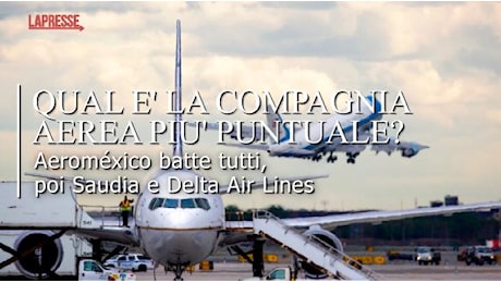 Quale è la compagnia aerea più puntuale?