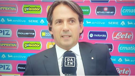 Inzaghi a DAZN: Cambi di formazione? Ho fiducia in tutti. In attacco ho dovuto fare delle scelte perché...