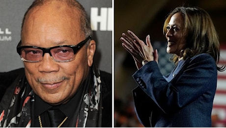 Un innovatore: Kamala Harris rende omaggio all'artista Quincy Jones