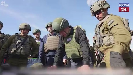 Netanyahu a sorpresa nel nord della Striscia
