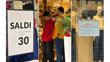 Sanremo al via con i saldi: centro affollato e ottimismo per il commercio locale