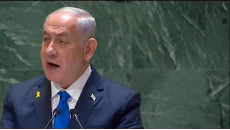 Netanyahu parla all'Onu e alcune delegazioni abbandonano l'aula