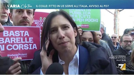 Schlein: Ue, il problema non è Fitto ma il Ppe che allarga a destra