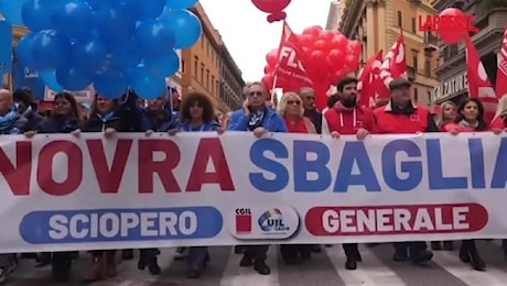 Sciopero generale, Landini: Non si ignorano 500.000 persone