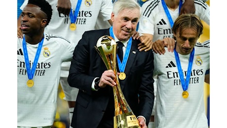 Carlo Ancelotti, l'allenatore più vincente della storia del Real Madrid