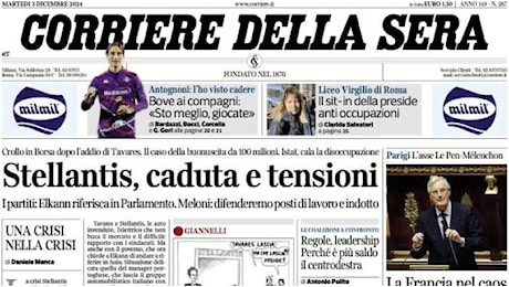 Il Corriere della Sera esalta la vittoria dell'Atalanta: L'ex Zaniolo inferisce sulla Roma